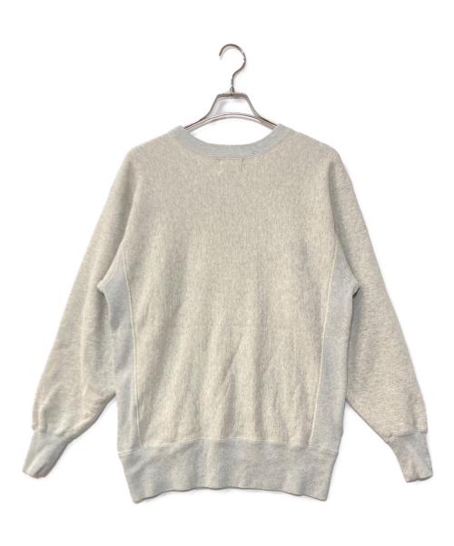 Champion REVERSE WEAVE（チャンピオン リバース ウィーブ）Champion REVERSE WEAVE (チャンピオン リバース ウィーブ) 2ND PATENT CREWNECK SWEAT THIRT プリントスウェット グレー サイズ:Mの古着・服飾アイテム