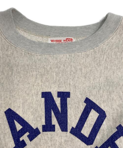 Champion REVERSE WEAVE（チャンピオン リバース ウィーブ）Champion REVERSE WEAVE (チャンピオン リバース ウィーブ) 2ND PATENT CREWNECK SWEAT THIRT プリントスウェット グレー サイズ:Mの古着・服飾アイテム