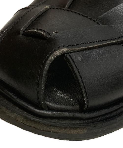 PARABOOT（パラブーツ）PARABOOT (パラブーツ) IBERIS グルカサンダル　イベリス　164612 ブラック サイズ:4の古着・服飾アイテム