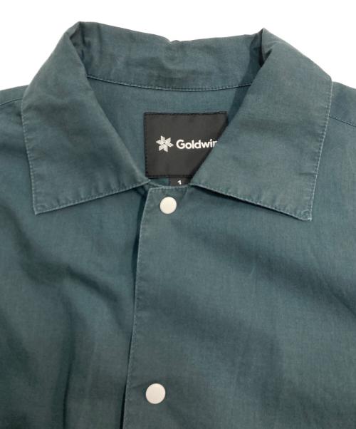 GOLDWIN（ゴールドウイン）GOLDWIN (ゴールドウイン) ダブルポケットオープンカラーシャツ グリーン サイズ:1の古着・服飾アイテム