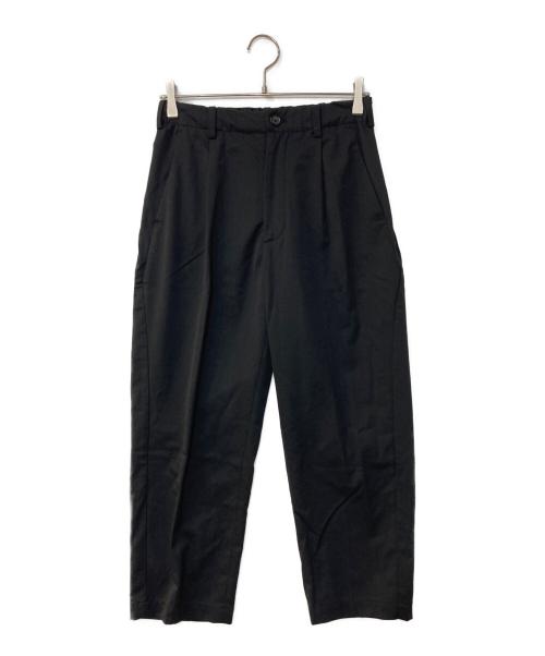 GOLDWIN（ゴールドウイン）GOLDWIN (ゴールドウイン) One Tuck Wool Pants ワンタックウールパンツ ブラックの古着・服飾アイテム
