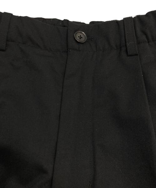 GOLDWIN（ゴールドウイン）GOLDWIN (ゴールドウイン) One Tuck Wool Pants ワンタックウールパンツ ブラックの古着・服飾アイテム
