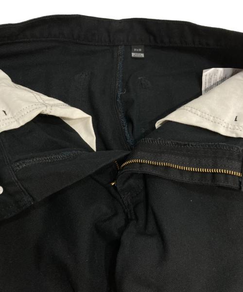 CarHartt（カーハート）CarHartt (カーハート) Loose Fit Washed Duck Utility Work Pant ルーズ フィット ウォッシュド ダック ユーティリティ ワーク ブラック サイズ:W31の古着・服飾アイテム