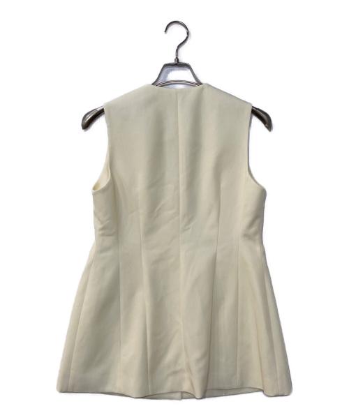 ENFOLD（エンフォルド）ENFOLD (エンフォルド) V-NECK VEST Vネックベスト イエロー サイズ:38の古着・服飾アイテム
