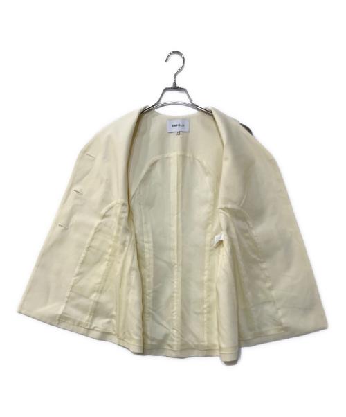 ENFOLD（エンフォルド）ENFOLD (エンフォルド) V-NECK VEST Vネックベスト イエロー サイズ:38の古着・服飾アイテム