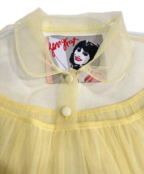 Jenny Fax（ジェニーファックス）Jenny Fax (ジェニーファックス) チュールワンピース イエロー サイズ:Fの古着・服飾アイテム