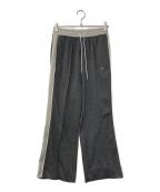 MAISON SPECIALメゾンスペシャル）の古着「Jacquard Jersey Pants ジャガードジャージパンツ」｜グレー