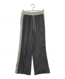 MAISON SPECIAL（メゾンスペシャル）の古着「Jacquard Jersey Pants ジャガードジャージパンツ」｜グレー