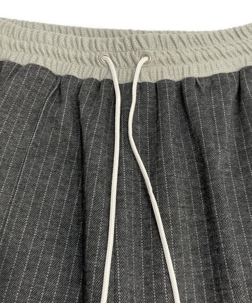 MAISON SPECIAL（メゾンスペシャル）MAISON SPECIAL (メゾンスペシャル) Jacquard Jersey Pants ジャガードジャージパンツ グレー サイズ:38の古着・服飾アイテム