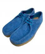 CLARKSクラークス）の古着「Wallabee ワラビーブーツ」｜ブライトブルー