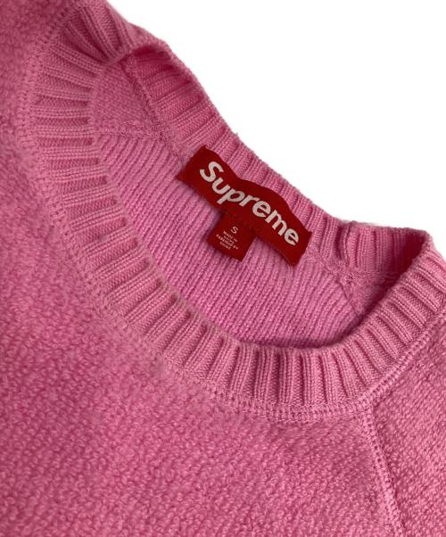 SUPREME（シュプリーム）SUPREME (シュプリーム) Terry Small Box Sweater ピンク サイズ:Sの古着・服飾アイテム