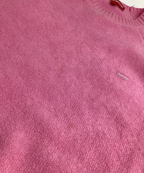 SUPREME（シュプリーム）SUPREME (シュプリーム) Terry Small Box Sweater ピンク サイズ:Sの古着・服飾アイテム