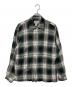 BOWWOW（バウワウ）の古着「REMADE RAYON PLAID SHIRT AGED オンブレチェックシャツ」｜グリーン