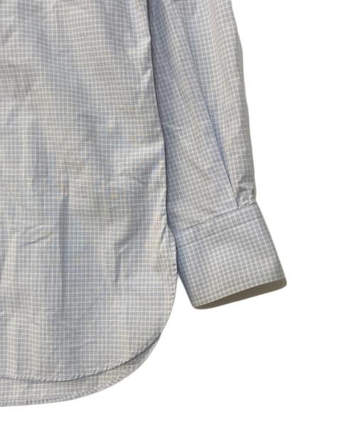 GUY ROVER（ギローバー）GUY ROVER (ギローバー) チェックシャツ ブルー サイズ:40の古着・服飾アイテム