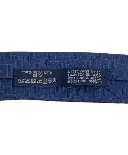 HERMES（エルメス）HERMES (エルメス) Hロゴネクタイ ネイビー サイズ:なしの古着・服飾アイテム