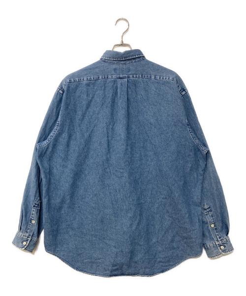 RALPH LAUREN（ラルフローレン）RALPH LAUREN (ラルフローレン) 90`sボタンダウンデニムシャツ インディゴ サイズ:XLの古着・服飾アイテム