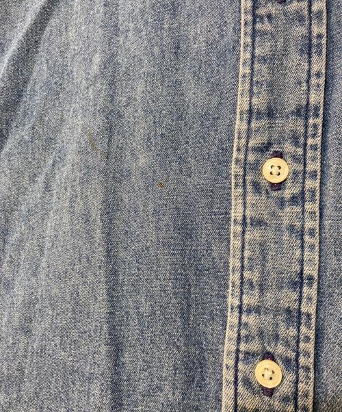 RALPH LAUREN（ラルフローレン）RALPH LAUREN (ラルフローレン) 90`sボタンダウンデニムシャツ インディゴ サイズ:XLの古着・服飾アイテム