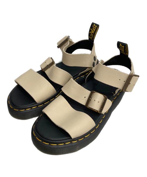 Dr.Martens（ドクターマーチン）Dr.Martens (ドクターマーチン) GRYPHON QUAD バックル サンダル ブラック サイズ:UK5の古着・服飾アイテム
