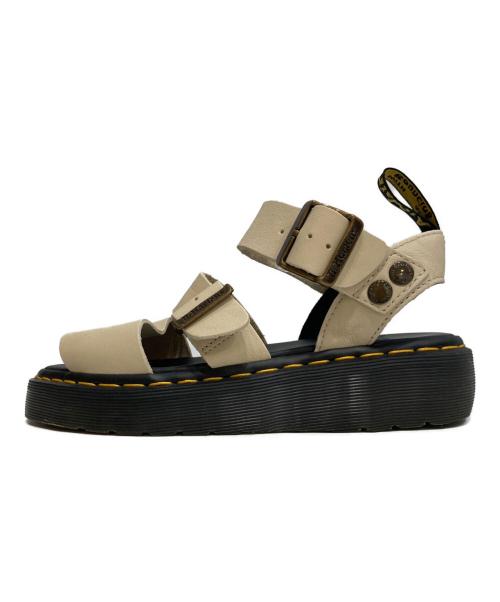 Dr.Martens（ドクターマーチン）Dr.Martens (ドクターマーチン) GRYPHON QUAD バックル サンダル ブラック サイズ:UK5の古着・服飾アイテム