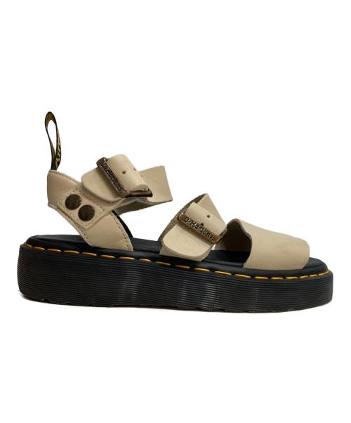 Dr.Martens（ドクターマーチン）Dr.Martens (ドクターマーチン) GRYPHON QUAD バックル サンダル ブラック サイズ:UK5の古着・服飾アイテム