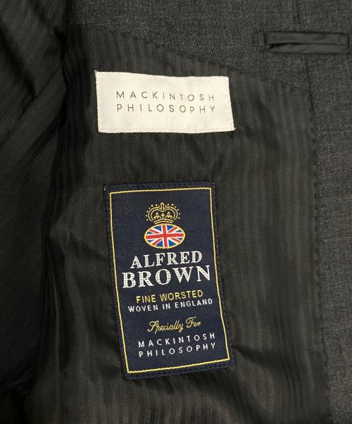 MACKINTOSH PHILOSOPHY（マッキントッシュ フィロソフィー）MACKINTOSH PHILOSOPHY (マッキントッシュ フィロソフィー) TROTTER 2Bジャケット グレー サイズ:42Rの古着・服飾アイテム