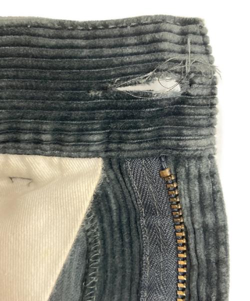 POLO RALPH LAUREN（ポロ・ラルフローレン）POLO RALPH LAUREN (ポロ・ラルフローレン) 2タックコーデュロイパンツ ブラック サイズ:20の古着・服飾アイテム