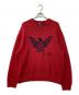 POLO RALPH LAUREN（ポロ・ラルフローレン）の古着「90‘s Hand Knit」｜レッド