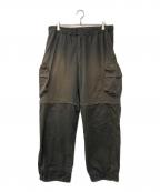 SUPREMEシュプリーム）の古着「Cargo Zip-Off Cinch Pant カーゴ ジップ オフ シンチ パンツ」｜ブラック