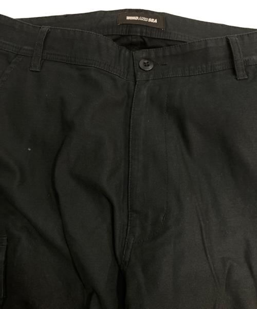 WIND AND SEA（ウィンダンシー）WIND AND SEA (ウィンダンシー) カーゴショーツ ブラック サイズ:Mの古着・服飾アイテム