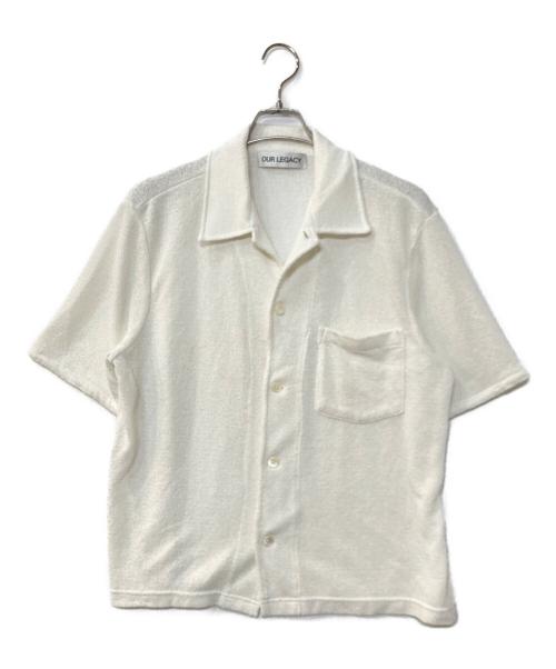 OUR LEGACY（アワーレガシー）OUR LEGACY (アワーレガシー) BOX SHIRT SHORTSLEEVE　ショートスリーブボックスシャツ ホワイト サイズ:不明の古着・服飾アイテム
