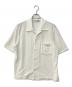 OUR LEGACY（アワーレガシー）の古着「BOX SHIRT SHORTSLEEVE　ショートスリーブボックスシャツ」｜ホワイト