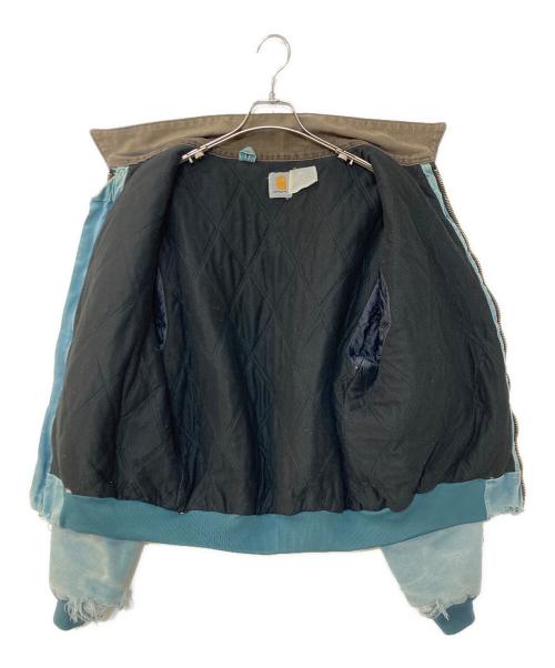 CarHartt（カーハート）CarHartt (カーハート) Santa Fe Jacket サンタフェジャケット グリーンブルー サイズ:不明の古着・服飾アイテム
