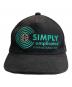 SIMPLY COMPLICATED (シンプリーコンプリケイティド) キャップ ブラック：7000円