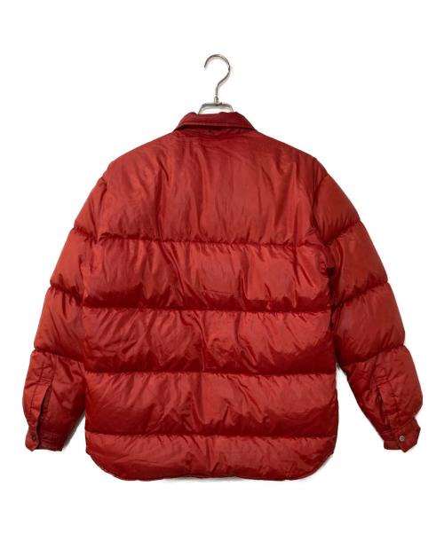 GOODENOUGH（グッドイナフ）GOODENOUGH (グッドイナフ) 90‘s シャツダウンジャケット レッド サイズ:Lの古着・服飾アイテム