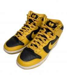 NIKE×wu-tang clan（ナイキ×ウータンクラン）の古着「Nike Dunk High Retro PRM "Black and Pollen" ダンク ハイ レトロ プレミアム "ブラック アンド パラン"」｜イエロー