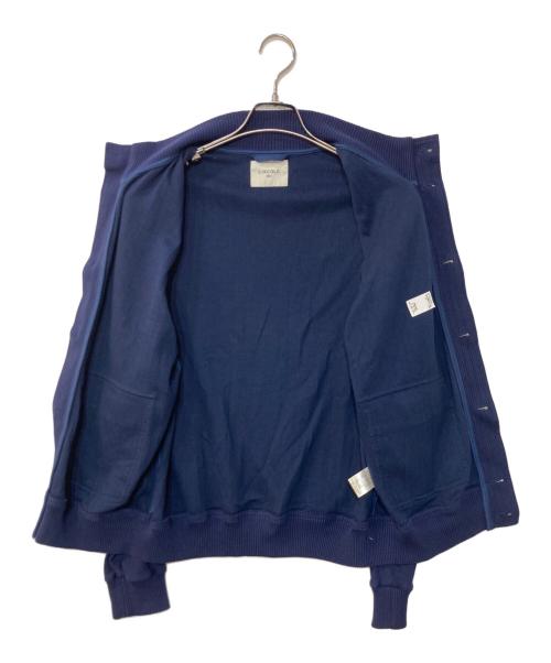 CIRCOLO 1901（チルコロ1901）CIRCOLO 1901 (チルコロ1901) スタンドカラーブルゾン  ネイビー サイズ:XLの古着・服飾アイテム