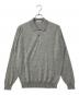 JOHN SMEDLEY（ジョンスメドレー）の古着「STANDARD FIT BELPER SHIRT LS メリノウールニットポロシャツ」｜グレー