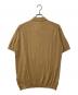 JOHN SMEDLEY (ジョンスメドレー) STANDARD FIT ADRIAN SHIRT SS シーアイランドコットンニットポロシャツ ライトキャメル サイズ:L：13000円