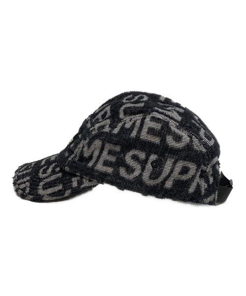 SUPREME（シュプリーム）SUPREME (シュプリーム) BOX LOGO キャップ パイル総柄 ブラックの古着・服飾アイテム