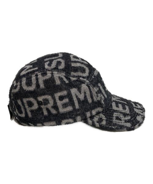 SUPREME（シュプリーム）SUPREME (シュプリーム) BOX LOGO キャップ パイル総柄 ブラックの古着・服飾アイテム