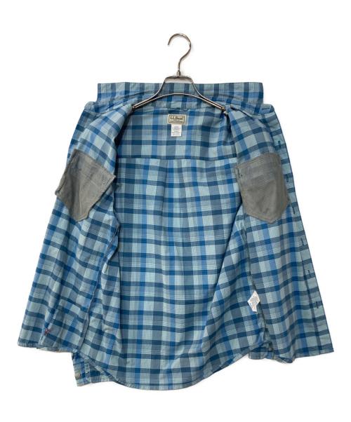 L.L.Bean（エルエルビーン）L.L.Bean (エルエルビーン) Venture Stretch Woven Shirt ベンチャーストレッチ ウーブン シャツ ブルー サイズ:Sの古着・服飾アイテム