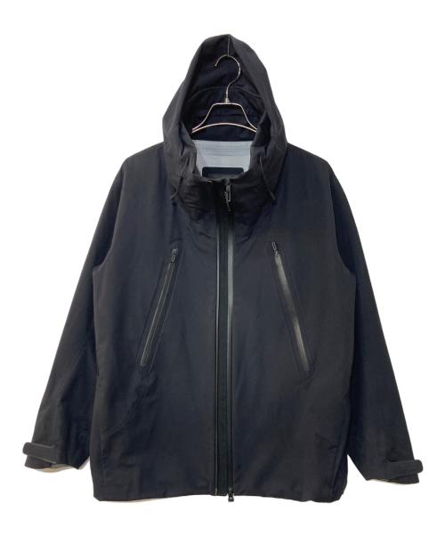 DESCENTE ALLTERRAIN（デザイント オルテライン）DESCENTE ALLTERRAIN (デザイント オルテライン) HARD SHELL JACKET CREAS ハードシェルジャケット クレアス ブラック サイズ:XLの古着・服飾アイテム