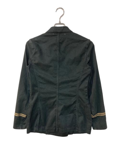 POLO RALPH LAUREN（ポロ・ラルフローレン）POLO RALPH LAUREN (ポロ・ラルフローレン) 金釦コットン6Bジャケット ブラック サイズ:2の古着・服飾アイテム