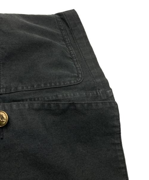 POLO RALPH LAUREN（ポロ・ラルフローレン）POLO RALPH LAUREN (ポロ・ラルフローレン) 金釦コットン6Bジャケット ブラック サイズ:2の古着・服飾アイテム