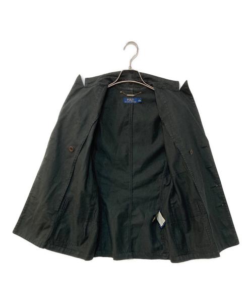 POLO RALPH LAUREN（ポロ・ラルフローレン）POLO RALPH LAUREN (ポロ・ラルフローレン) 金釦コットン6Bジャケット ブラック サイズ:2の古着・服飾アイテム