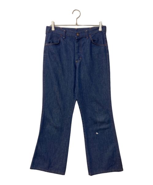 Wrangler（ラングラー）Wrangler (ラングラー) 70`sフレアデニムパンツ USA製 インディゴ サイズ:XLの古着・服飾アイテム