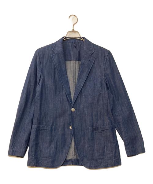 Kamakura Shirts（カマクラシャツ）Kamakura Shirts (カマクラシャツ) 2Bジャケット インディゴ サイズ:Mの古着・服飾アイテム