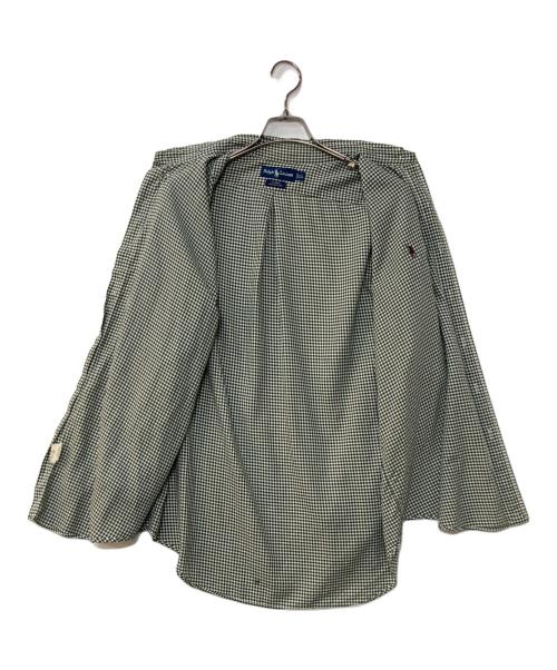 POLO RALPH LAUREN（ポロ・ラルフローレン）POLO RALPH LAUREN (ポロ・ラルフローレン) ボタンダウンチェックシャツ  BLAKE グリーン サイズ:LLの古着・服飾アイテム