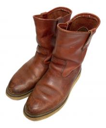 RED WING（レッドウィング）の古着「90`sペコスブーツ」｜ブラウン