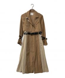 AMIRI（アミリ）の古着「RIDERS DETAIL COAT トレンチコート」｜ベージュ